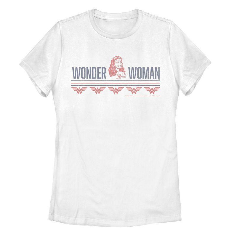 Juniors DC Comics Wonder Woman Classic Vintage Center Image Tee, Girls product image