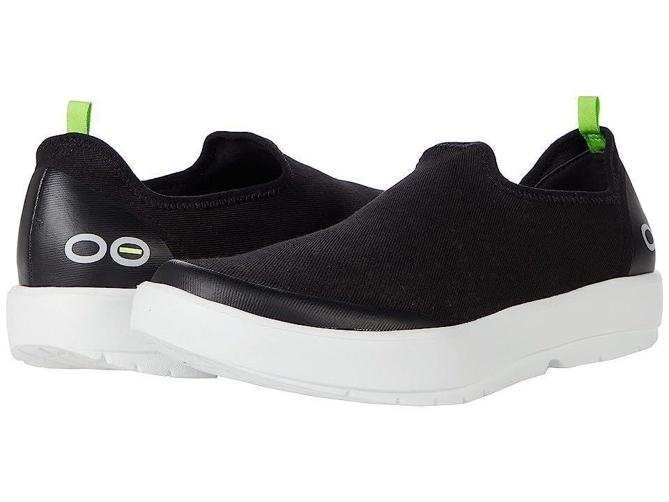 OOFOS OOmg Low eeZee (Black) Women's Shoes Product Image