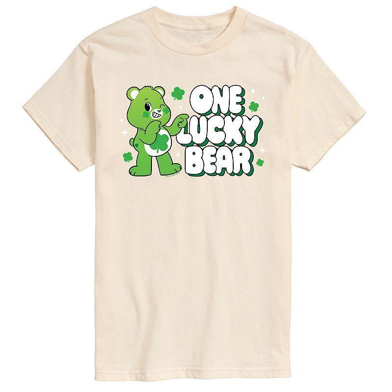 Mens Care Bears Unlock The Magic One Lucky Bear Graphic Tee Product Image