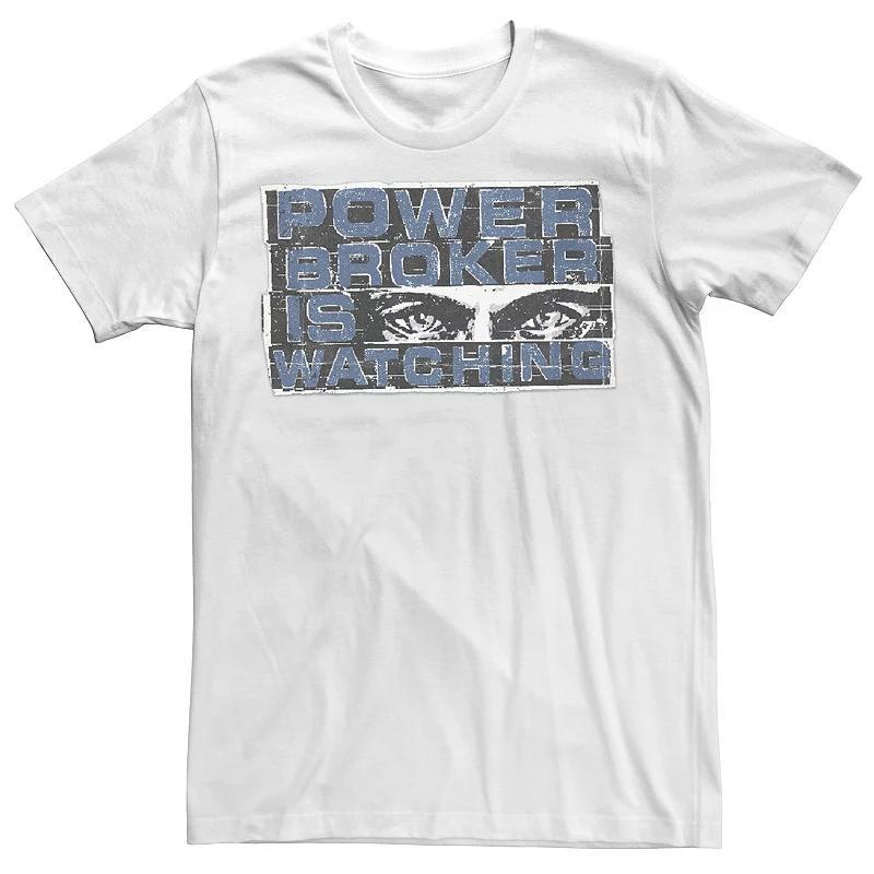 Mens Marvel Falcon & Winter Soldier Power Broker Is Watching V3 Tee Product Image