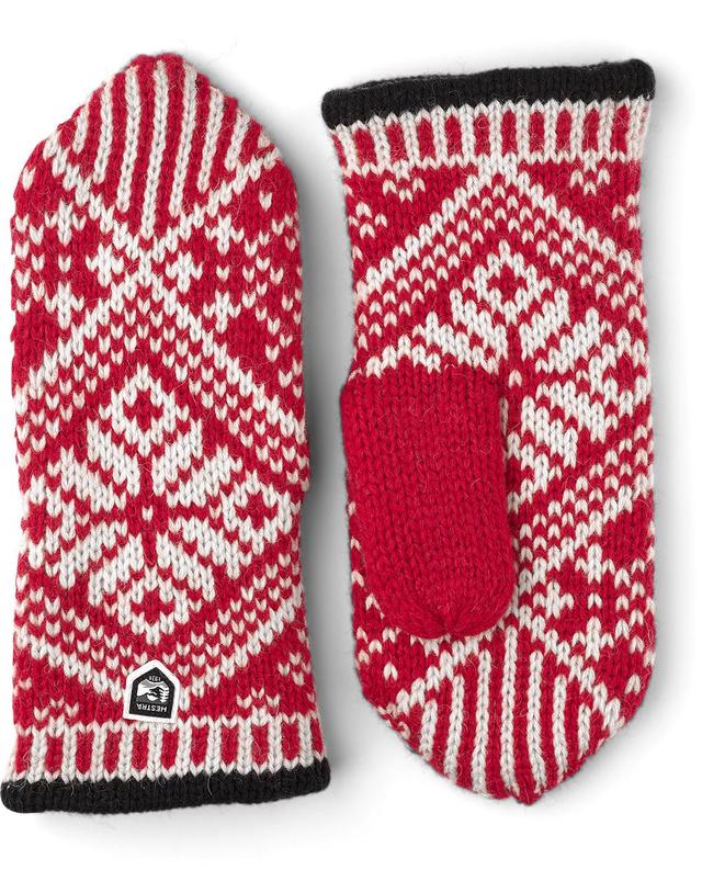 Hestra Nordic Wool Mit - Red Product Image