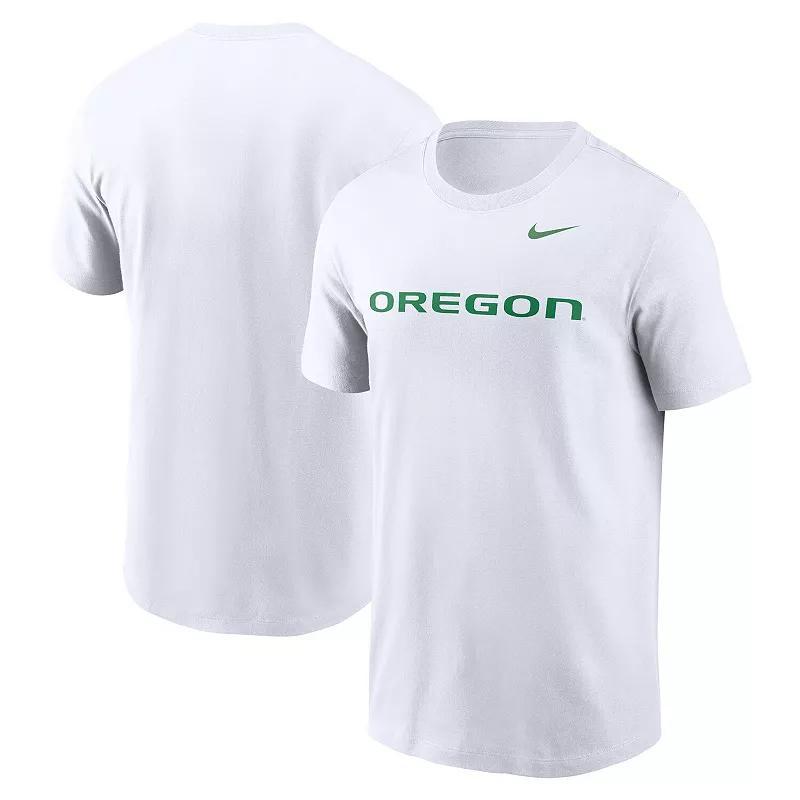 Mens Nike Oregon Ducks Primetime Evergreen Wordmark T-Shirt Product Image