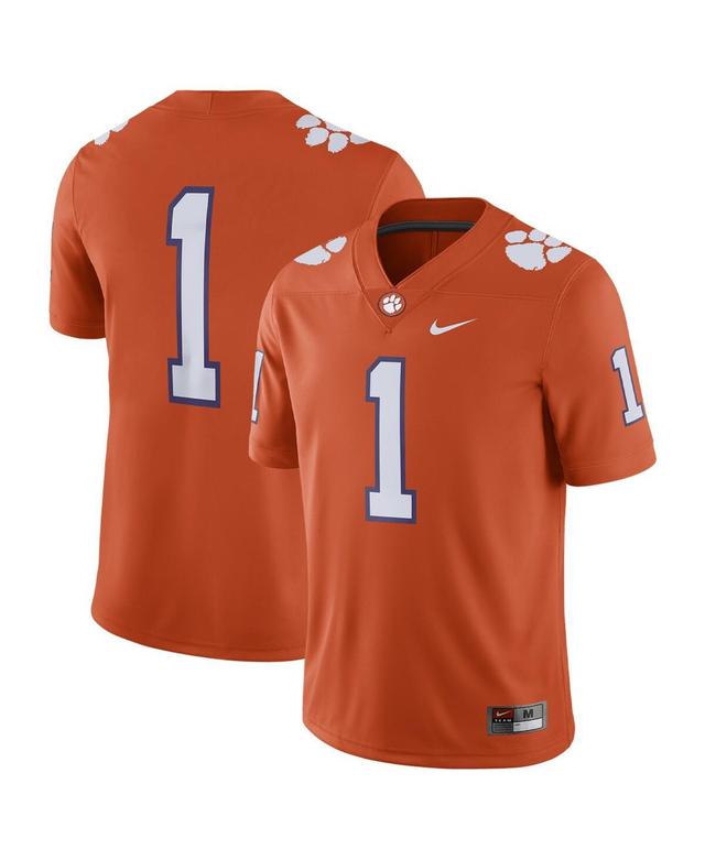 Mens Nike Clemson Tigers #1 Home Game Jersey Product Image