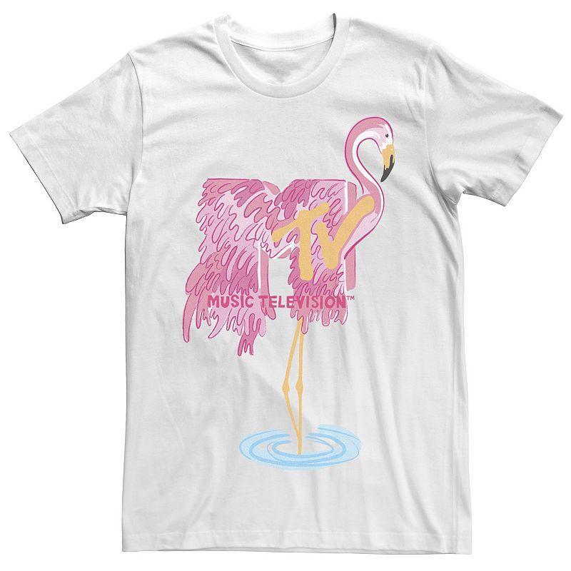 Big & Tall MTV Fresh Flamingo Tee, Mens Product Image