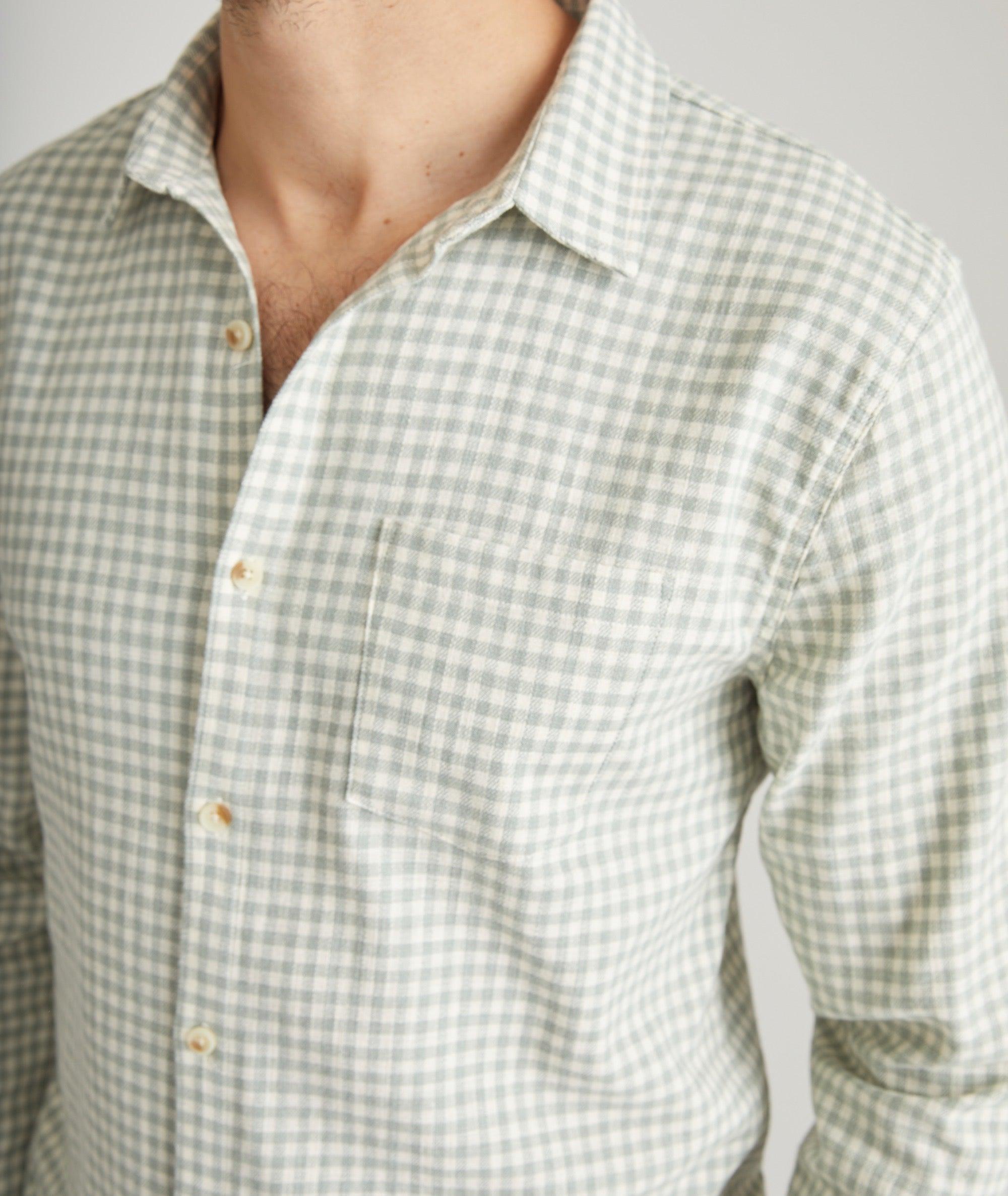 Stretch Selvage Long Sleeve Shirt Product Image