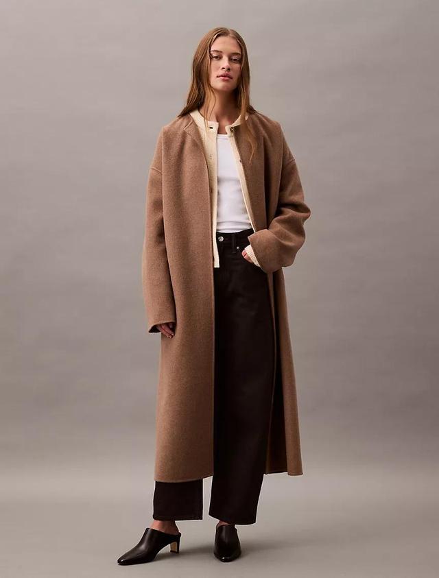 Cashmere Wool Blend Coat Product Image