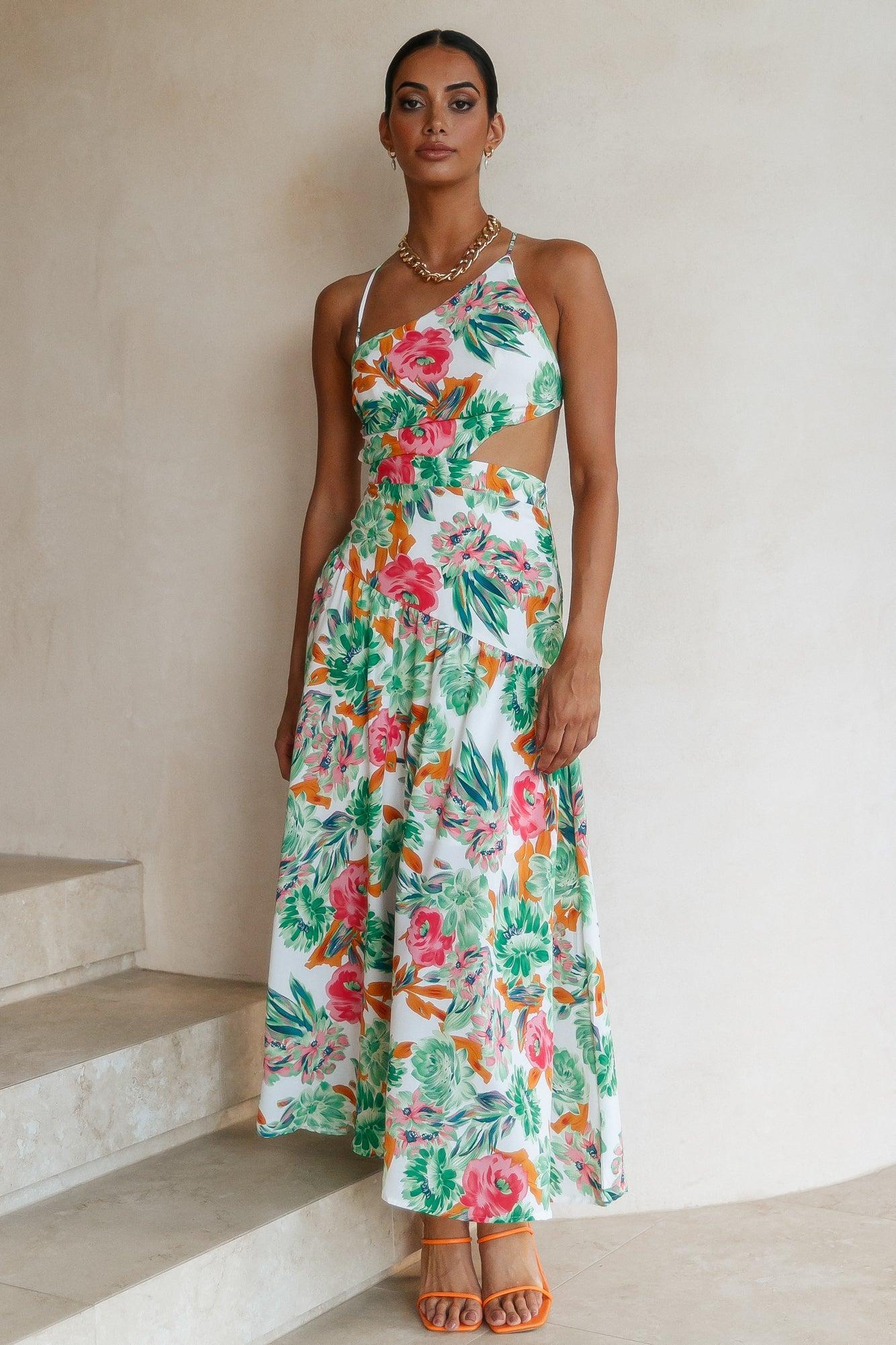 Find Your Paradise Maxi Dress Green Product Image