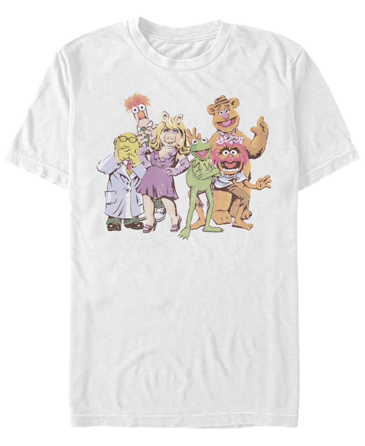 Fifth Sun Mens Muppet Gang Short Sleeve Crew T-shirt Product Image