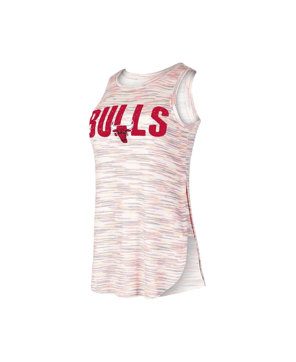 Womens Concepts Sport White Chicago Bulls Sunray Tank Top Product Image