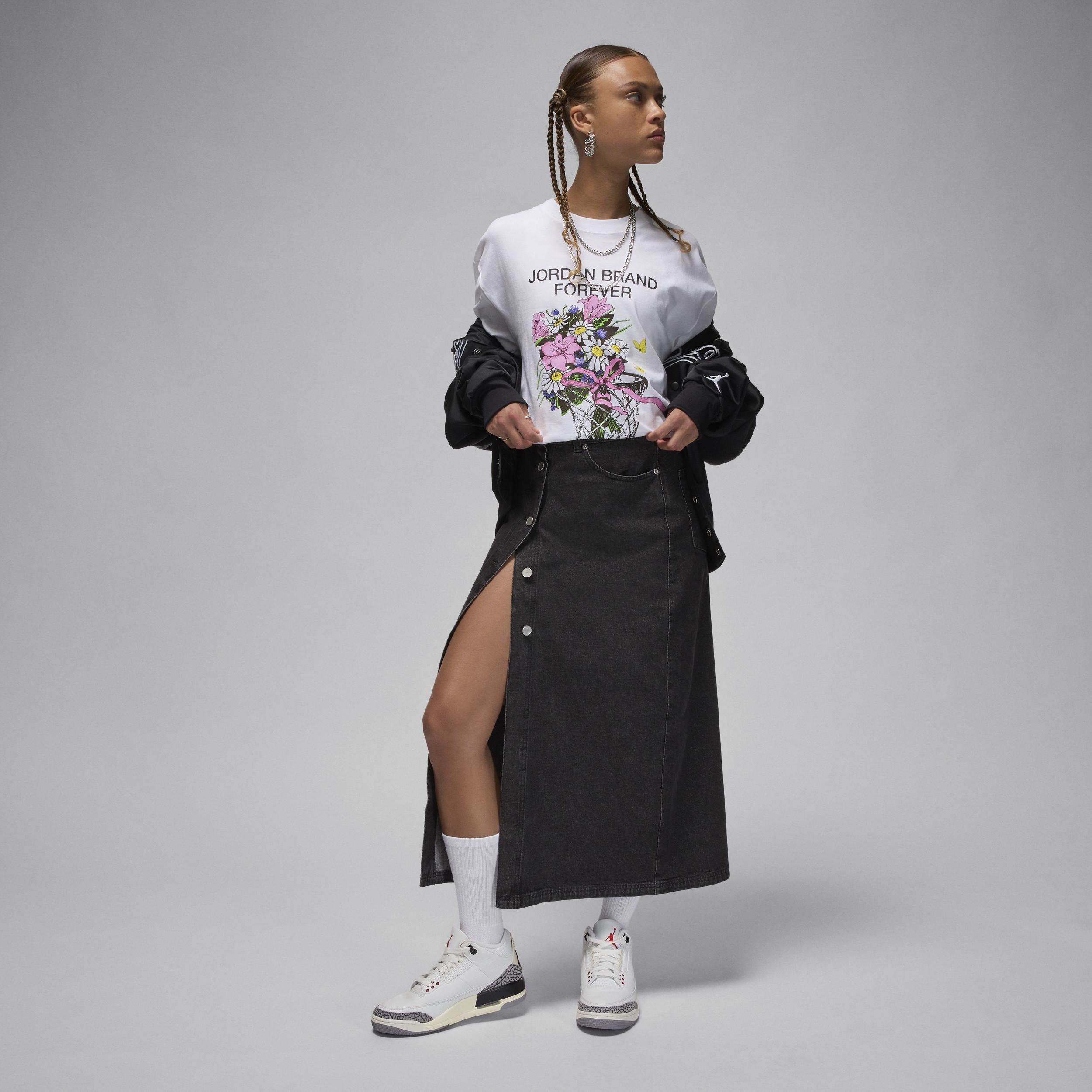 Air Jordan Women's Denim Skirt Product Image