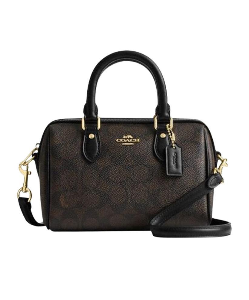 COACH Mini Rowan Crossbody In Black Product Image