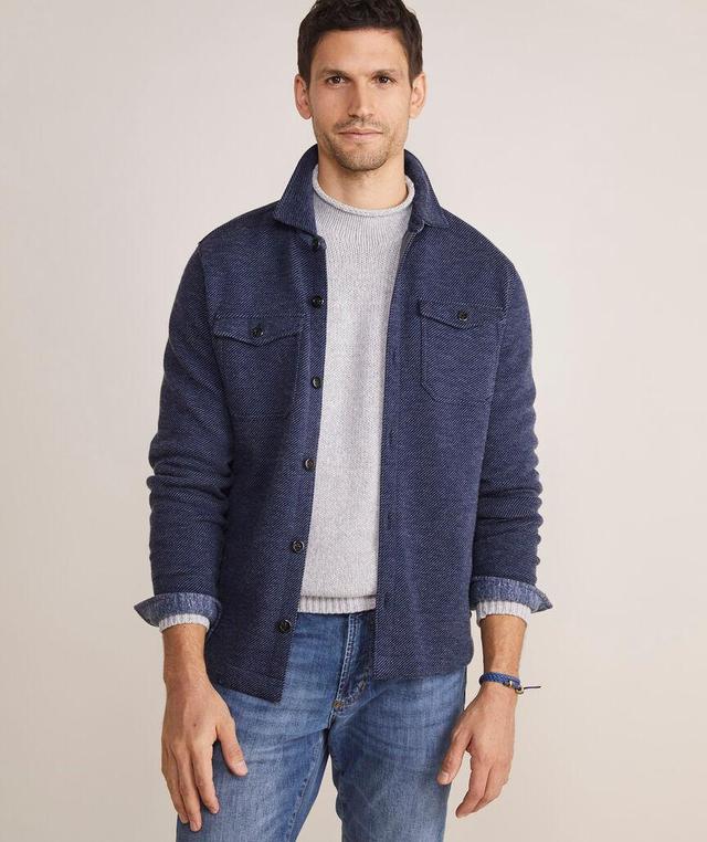 Twill Wool Shirt Jacket Product Image