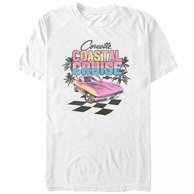 Mens Chevrolet Corvette Coastal Cruise Graphic Tee Product Image