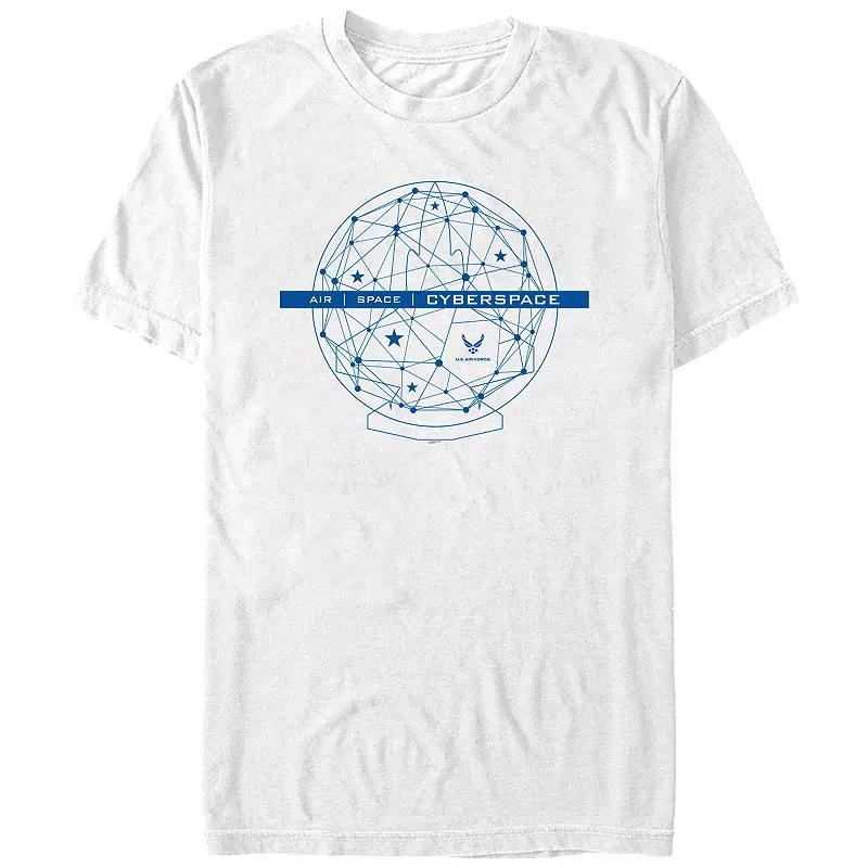 Mens U.S. Air Force Cyberspace Graphic Tee Product Image