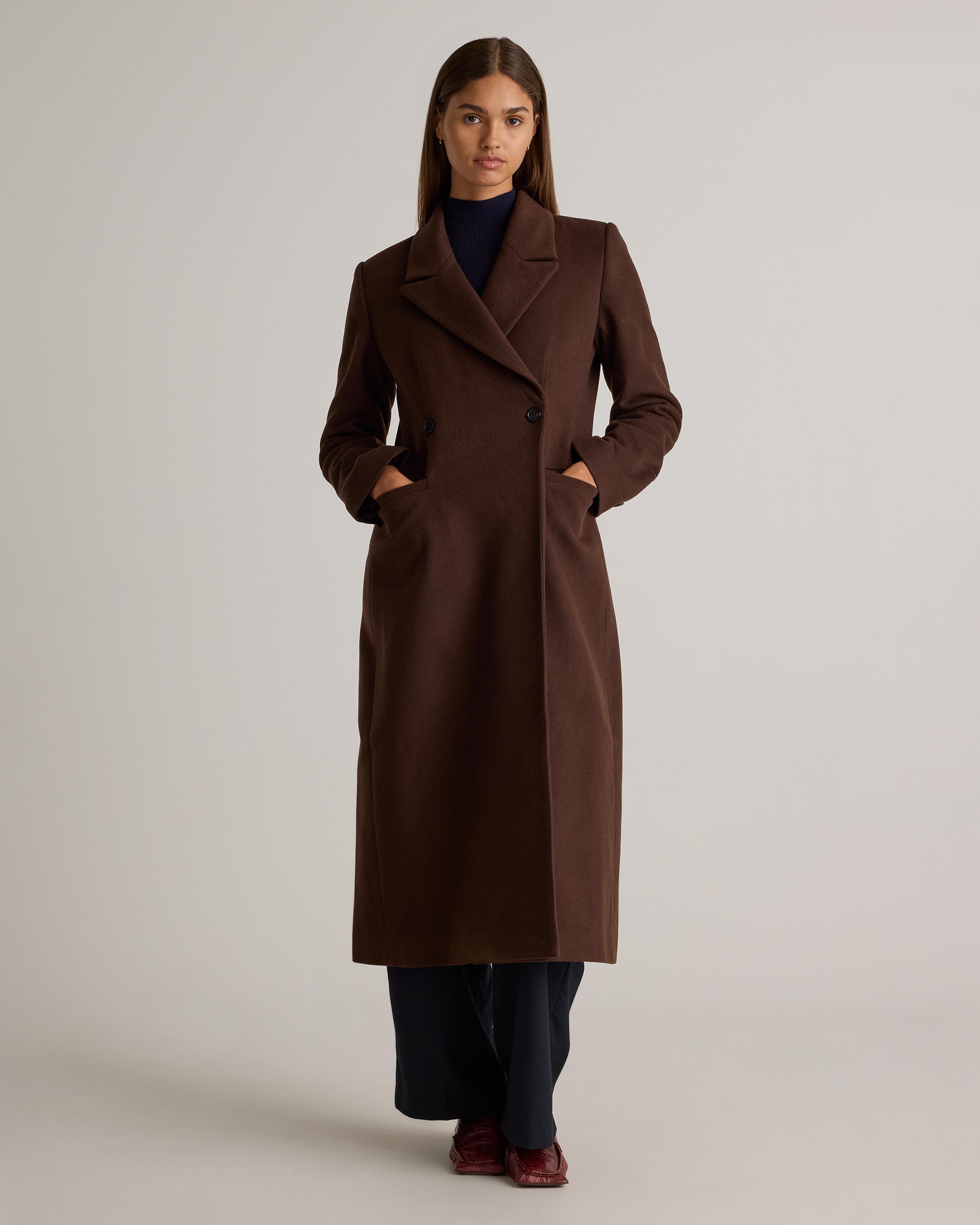 Italian Wool Tailored Coat Product Image