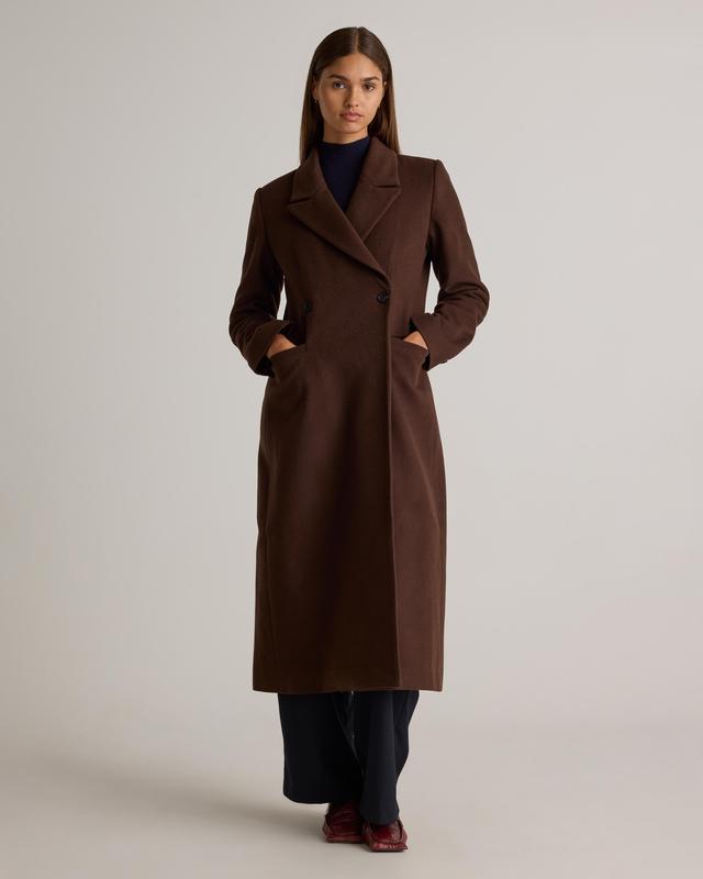 Italian Wool Tailored Coat Product Image