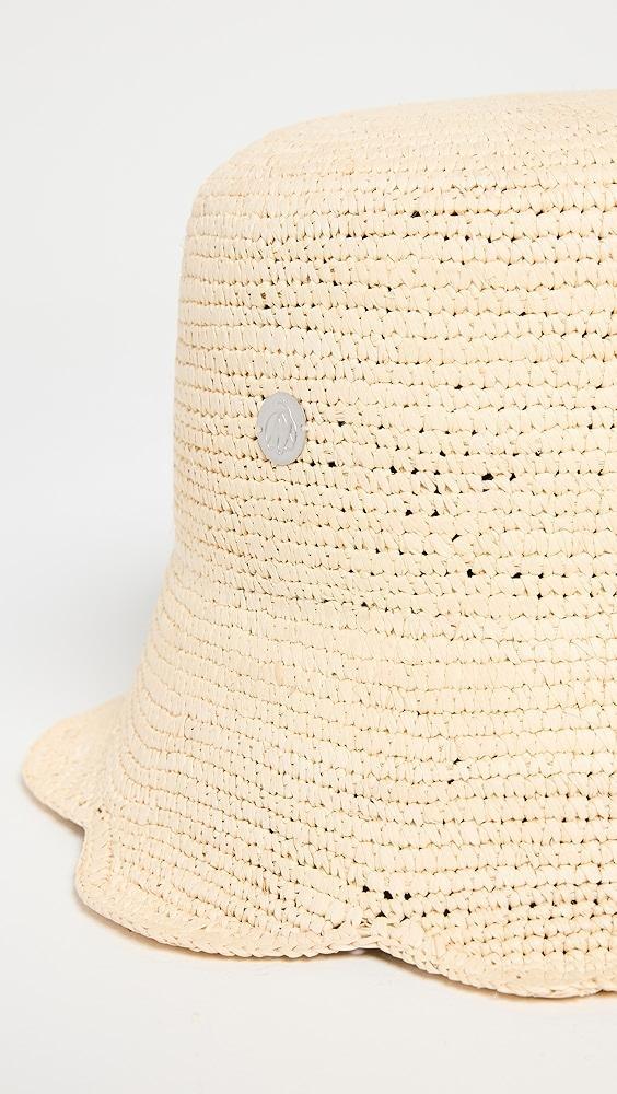 Freya Packable Scallop Straw Bucket Hat | Shopbop Product Image