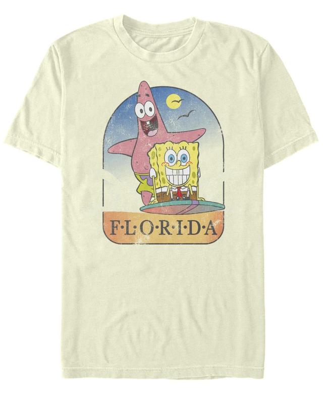 Fifth Sun Mens Sponge Florida Short Sleeve Crew T-shirt Product Image