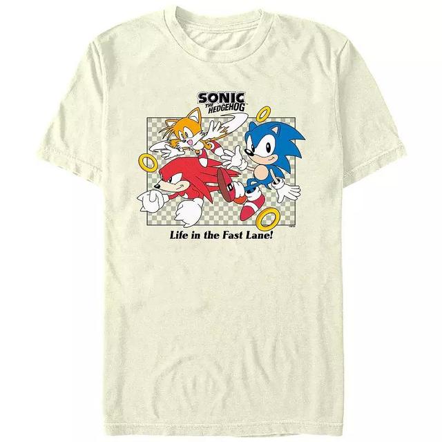 Mens Sonic The Hedgehog Running Mates Graphic Tee Product Image