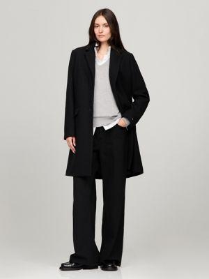 Classic Wool-Blend Coat Product Image