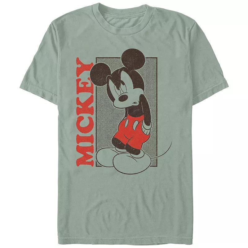 Mens Comfort Colors Disneys Mickey Mouse Angry Graphic Tee Product Image