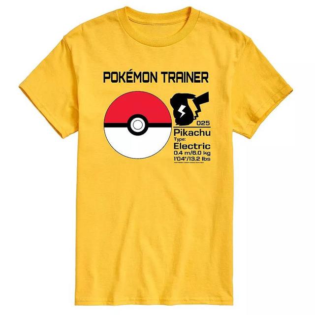 Mens Pokemon Pokeball Trainer Tee Product Image