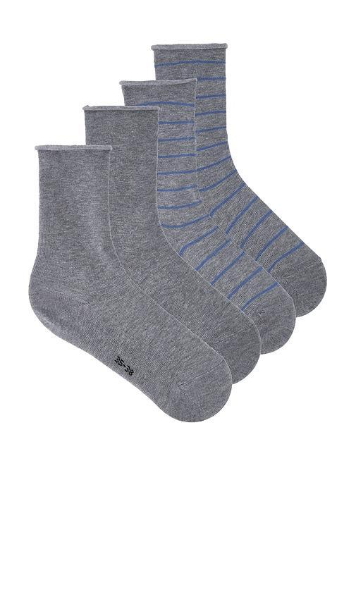 Happy Stripe 2-pack Sock Product Image