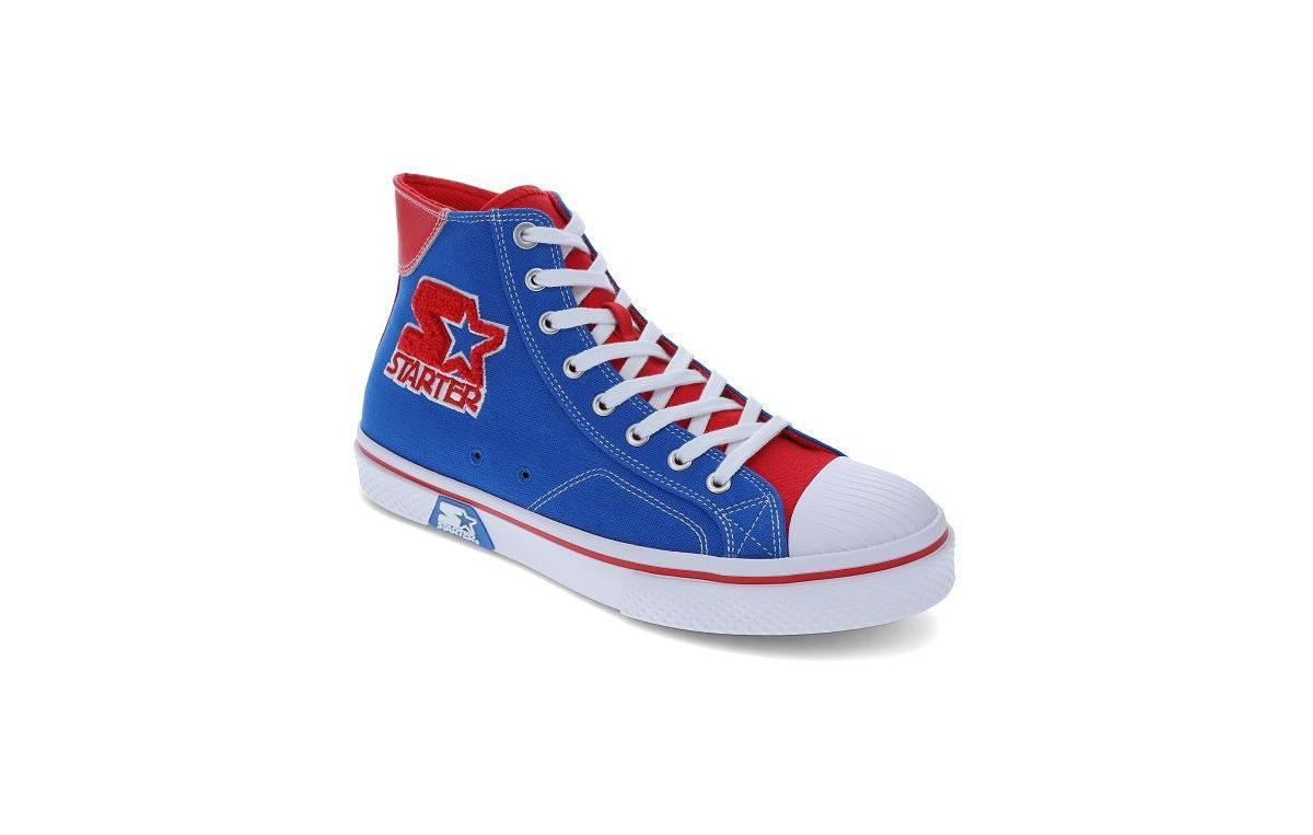 Starter Mens Tradition Hi Sneaker - Blue Product Image