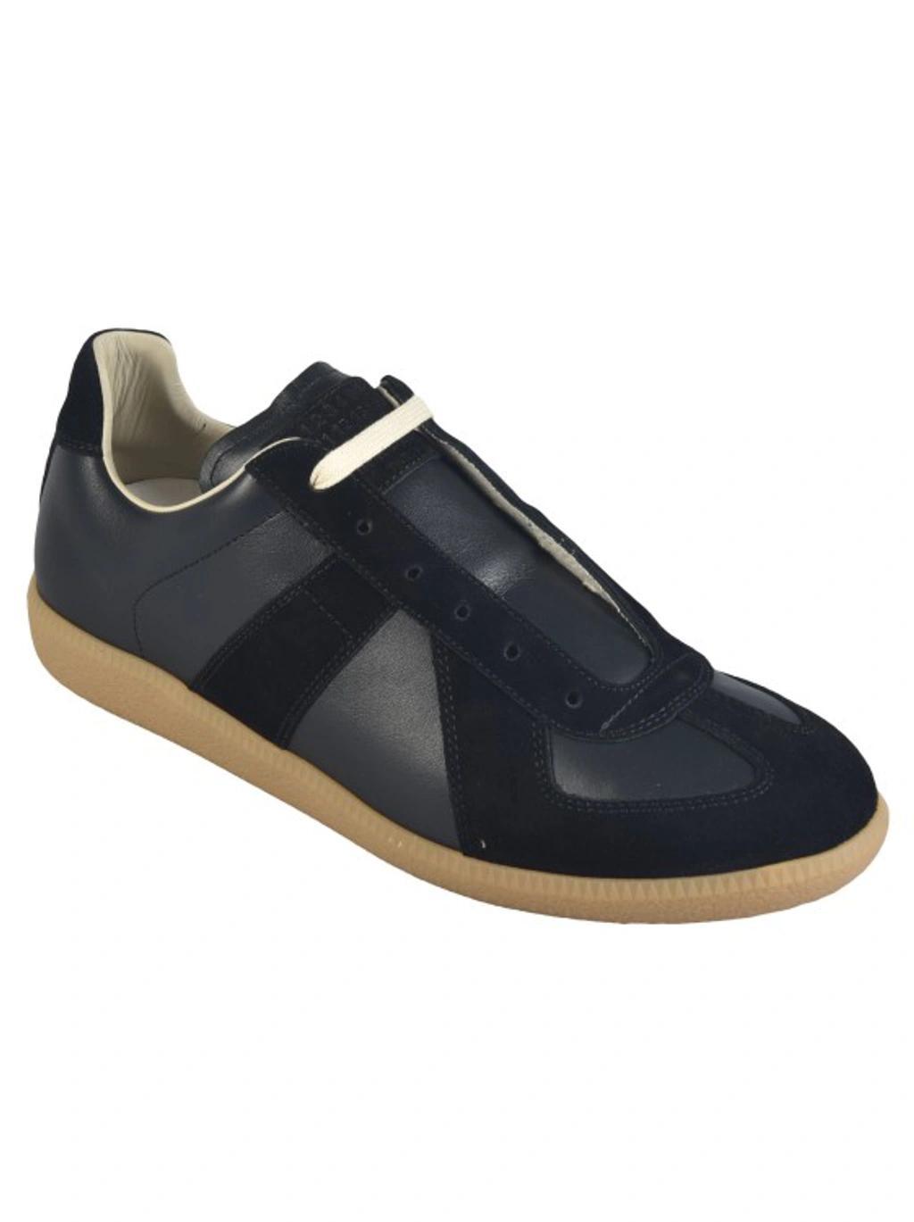 MAISON MARGIELA Replica Low Top Sneaker In Black Product Image