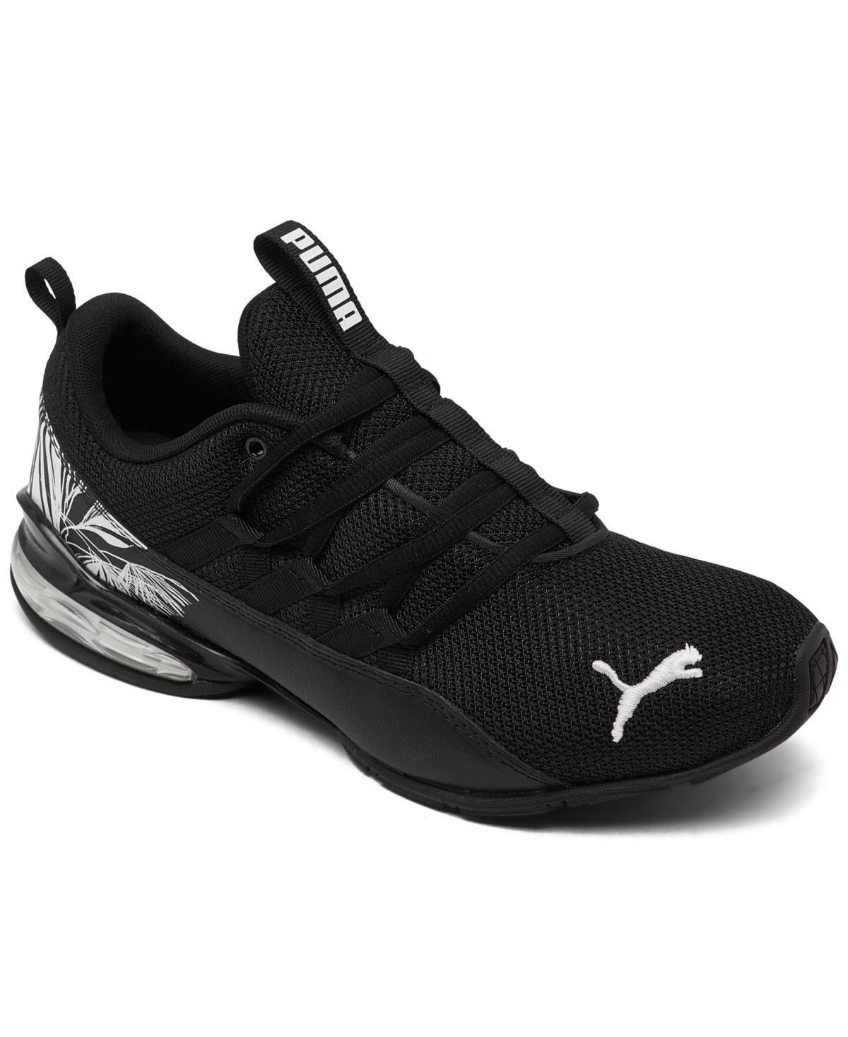 Puma Womens Riaze Prowl Palm Mesh Running Sneakers from Finish Line - Black Product Image