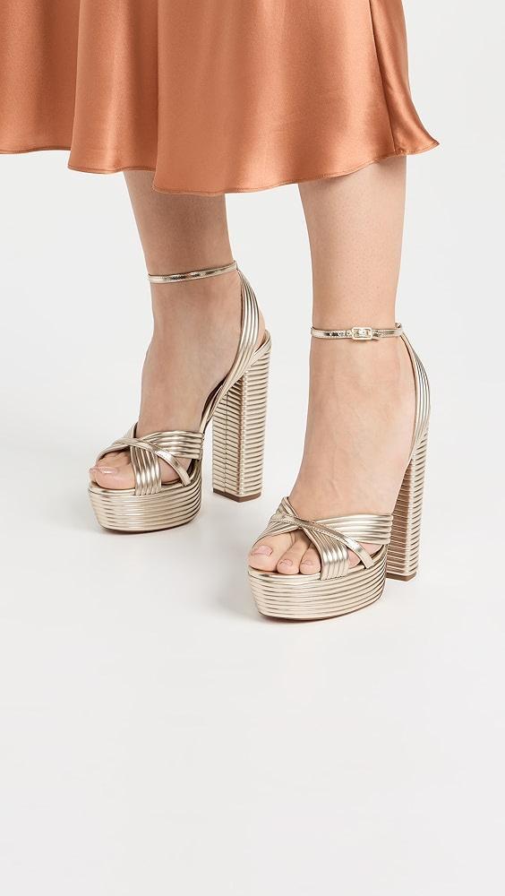 Aquazzura Sundance Plateau Sandals 140mm | Shopbop Product Image