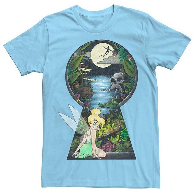 Mens Disney Tinker Bell Nature Filled Keyhole Tee Product Image