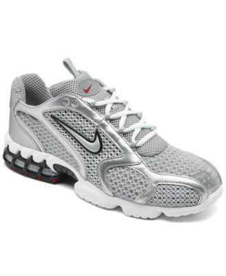 Nike Mens Zoom Spiridon Cage 2 Casual Sneakers from Finish Line - Grey Product Image