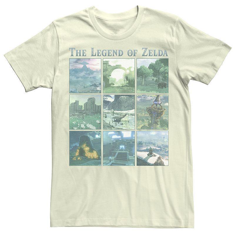 Mens Legend Of Zelda Breath Of The Wild Location Box Up Tee Product Image