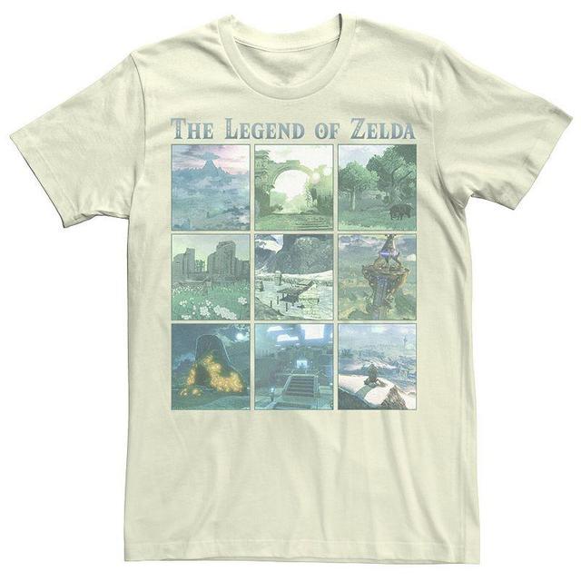 Mens Legend Of Zelda Breath Of The Wild Location Box Up Tee Product Image