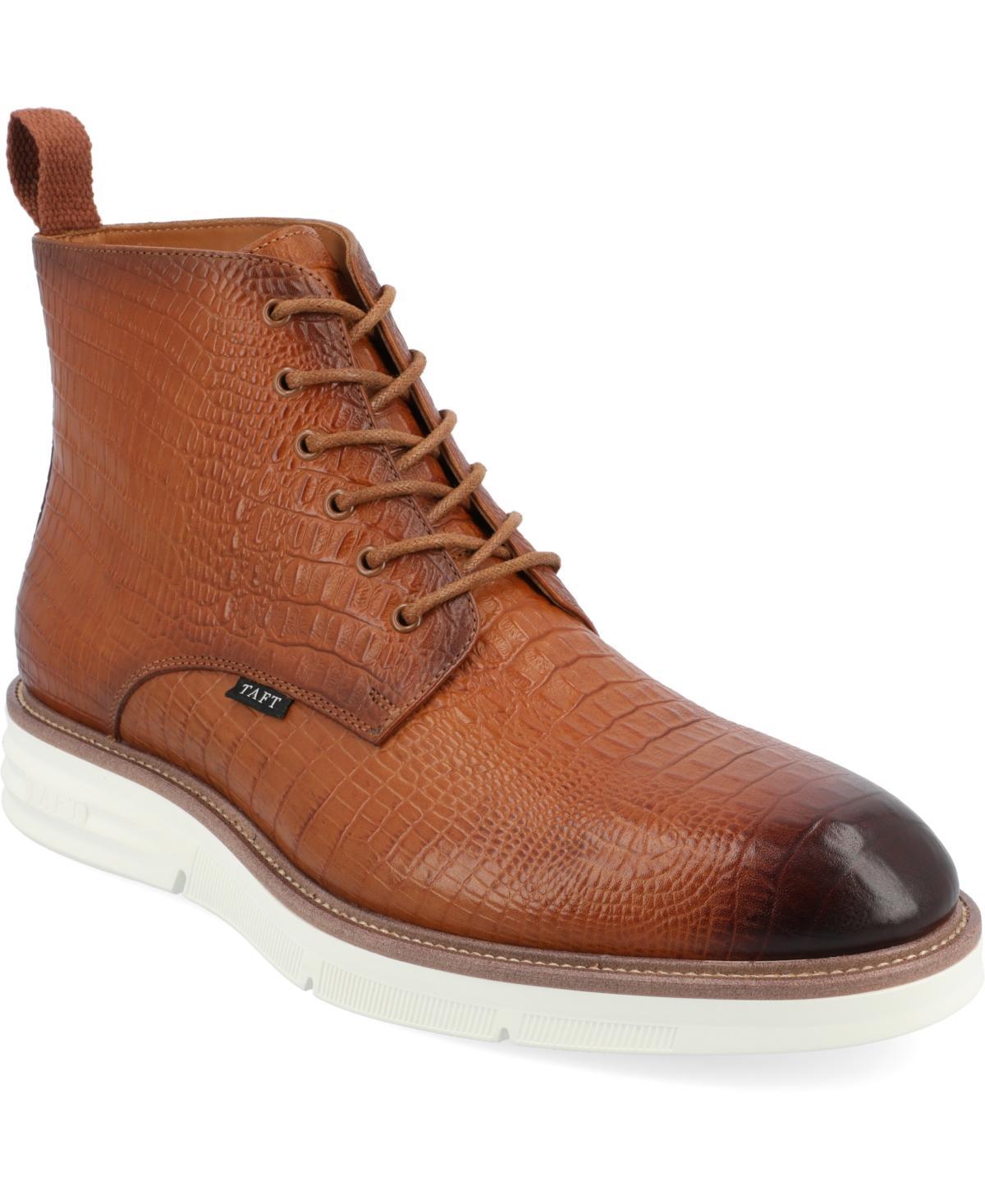 TAFT 365 Croc Embossed Leather Boot Product Image