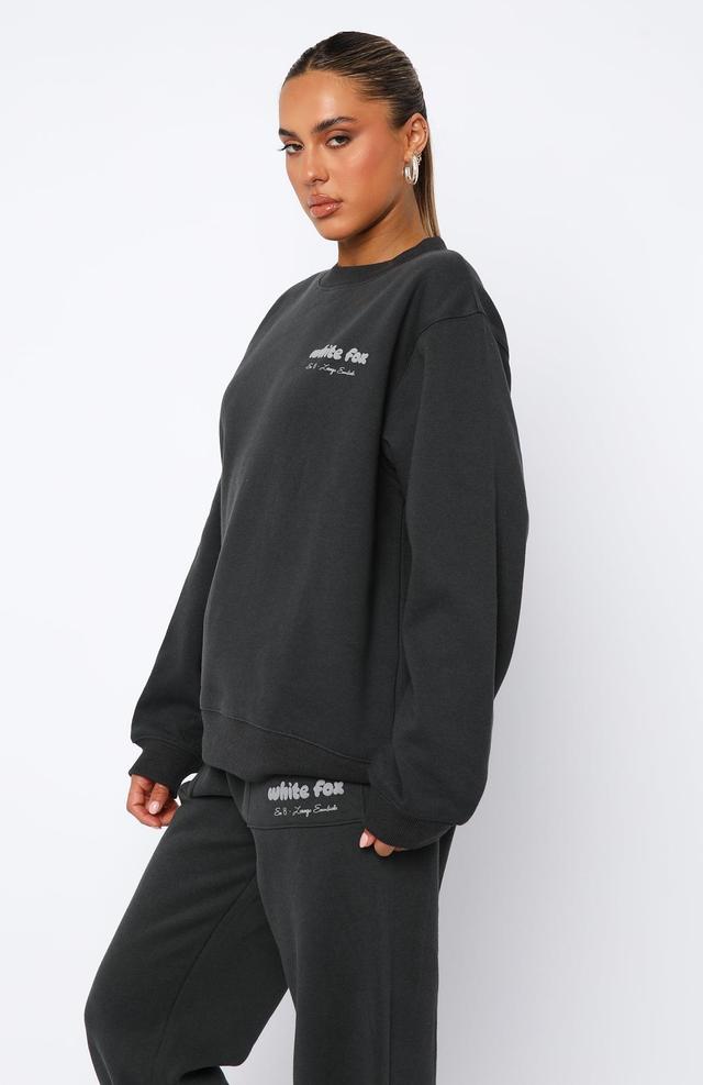 Era 8 Oversized Sweater Fossil Product Image