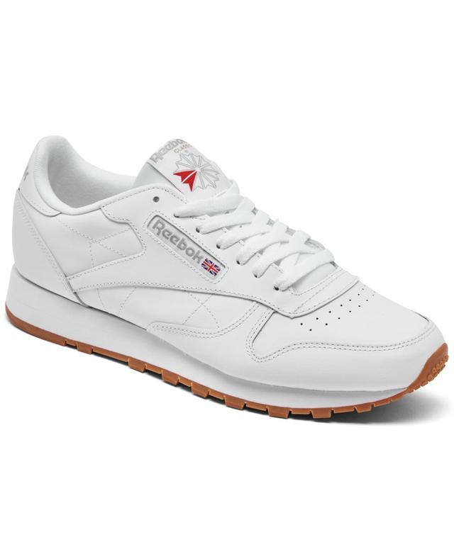 Reebok Mens Reebok Classic Leather N/Core - Mens Running Shoes Product Image