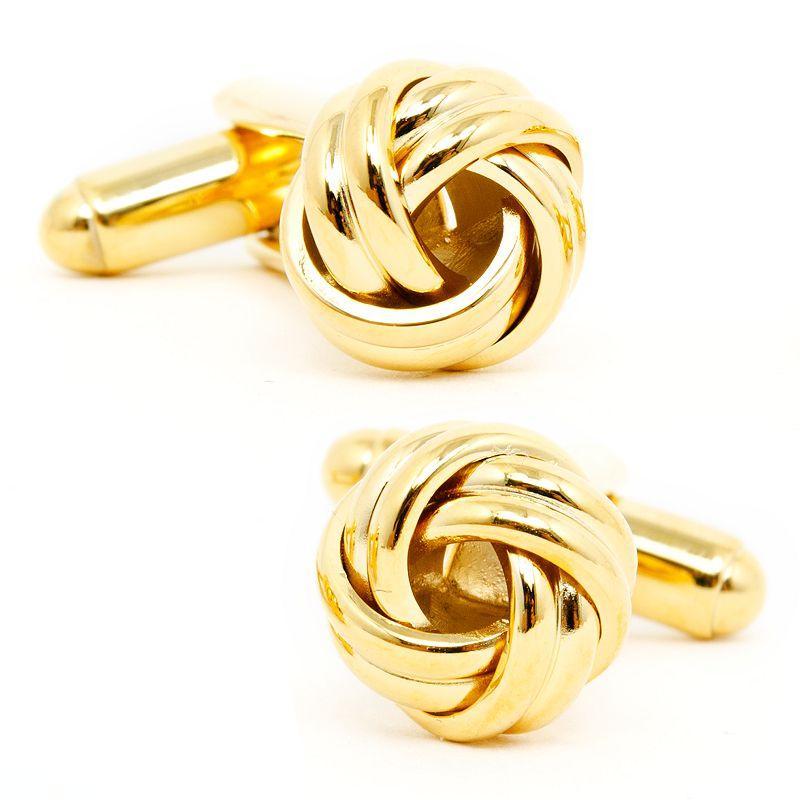 Mens Metal Knot Cufflinks Product Image