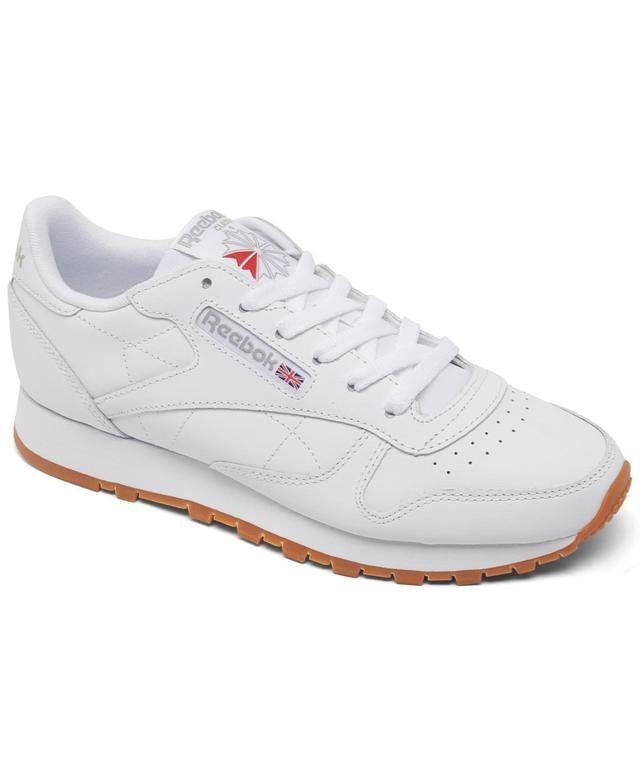 Reebok Mens Reebok Classic Leather N/Core - Mens Running Shoes Product Image