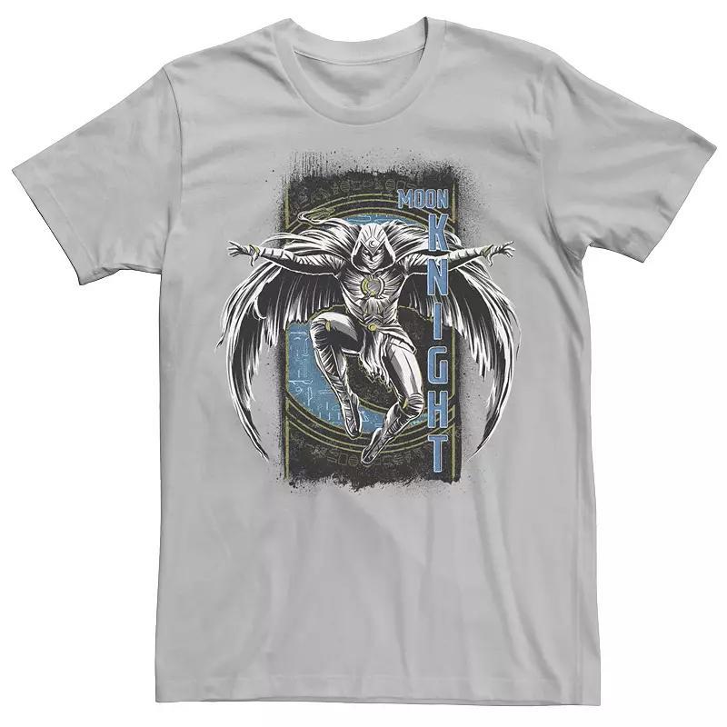 Mens Marvel Moon Knight Leaping Knight Grunge Badge Tee Product Image