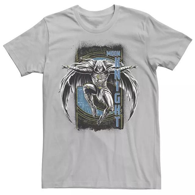 Mens Marvel Moon Knight Leaping Knight Grunge Badge Tee Product Image