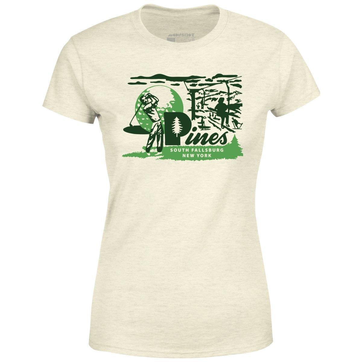 The Pines Resort - South Fallsville, NY - Women's T-Shirt Female Product Image