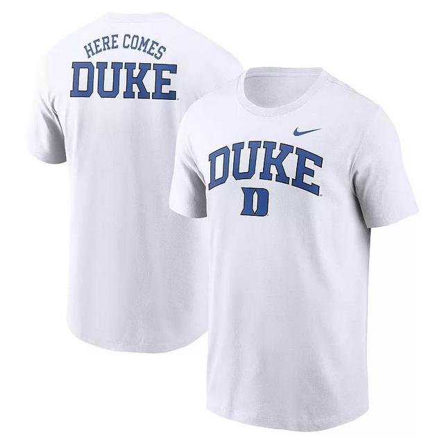 Mens Nike Duke Blue Devils Blitz 2-Hit T-Shirt Product Image