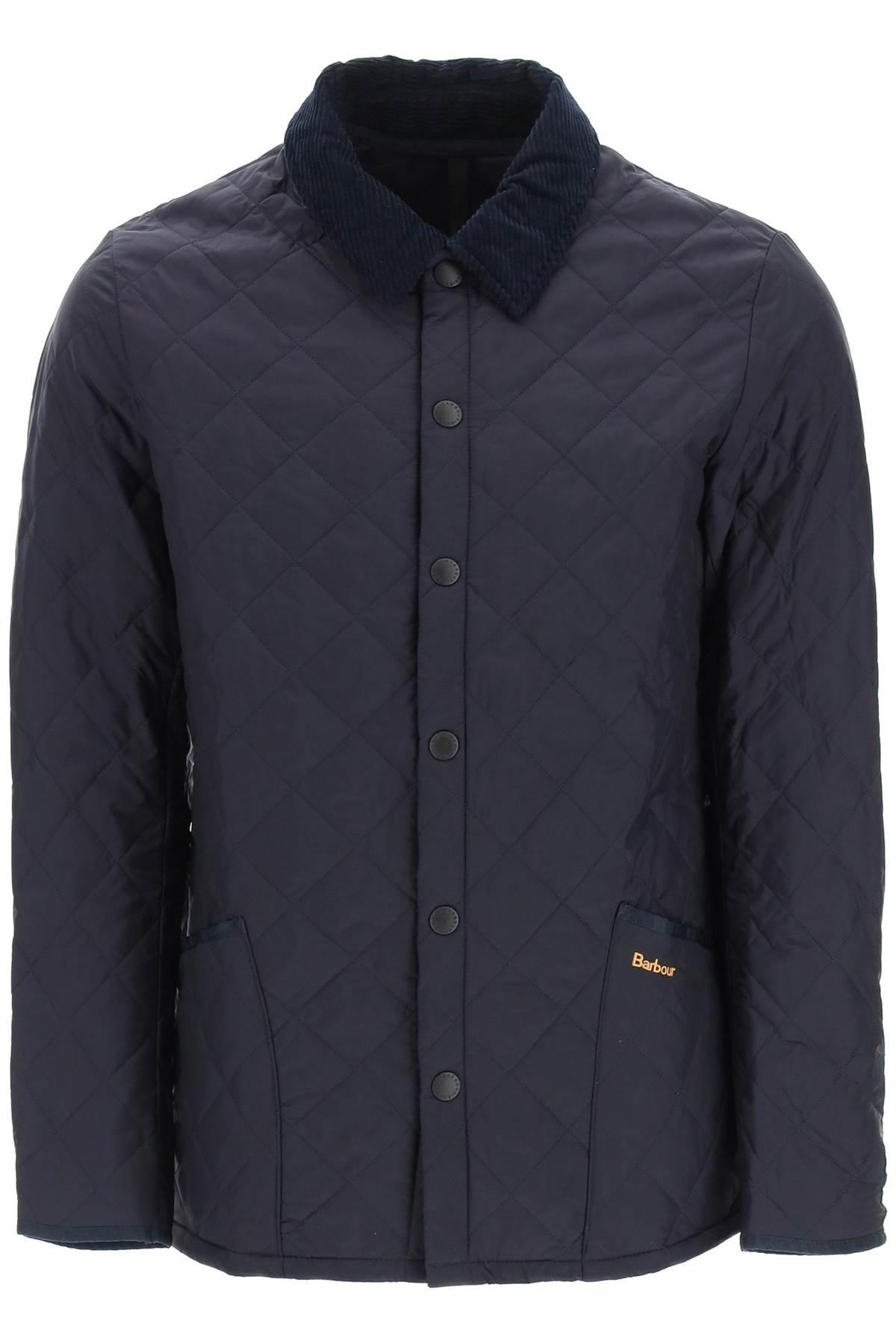 Heritage Liddesdale Quilted Jacket In Blue Product Image