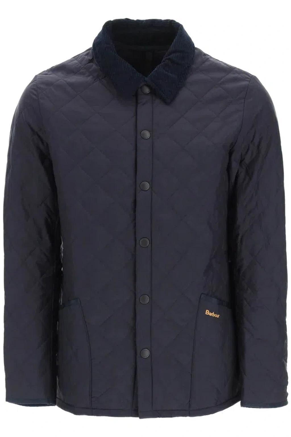 Heritage Liddesdale Quilted Jacket In Blue Product Image