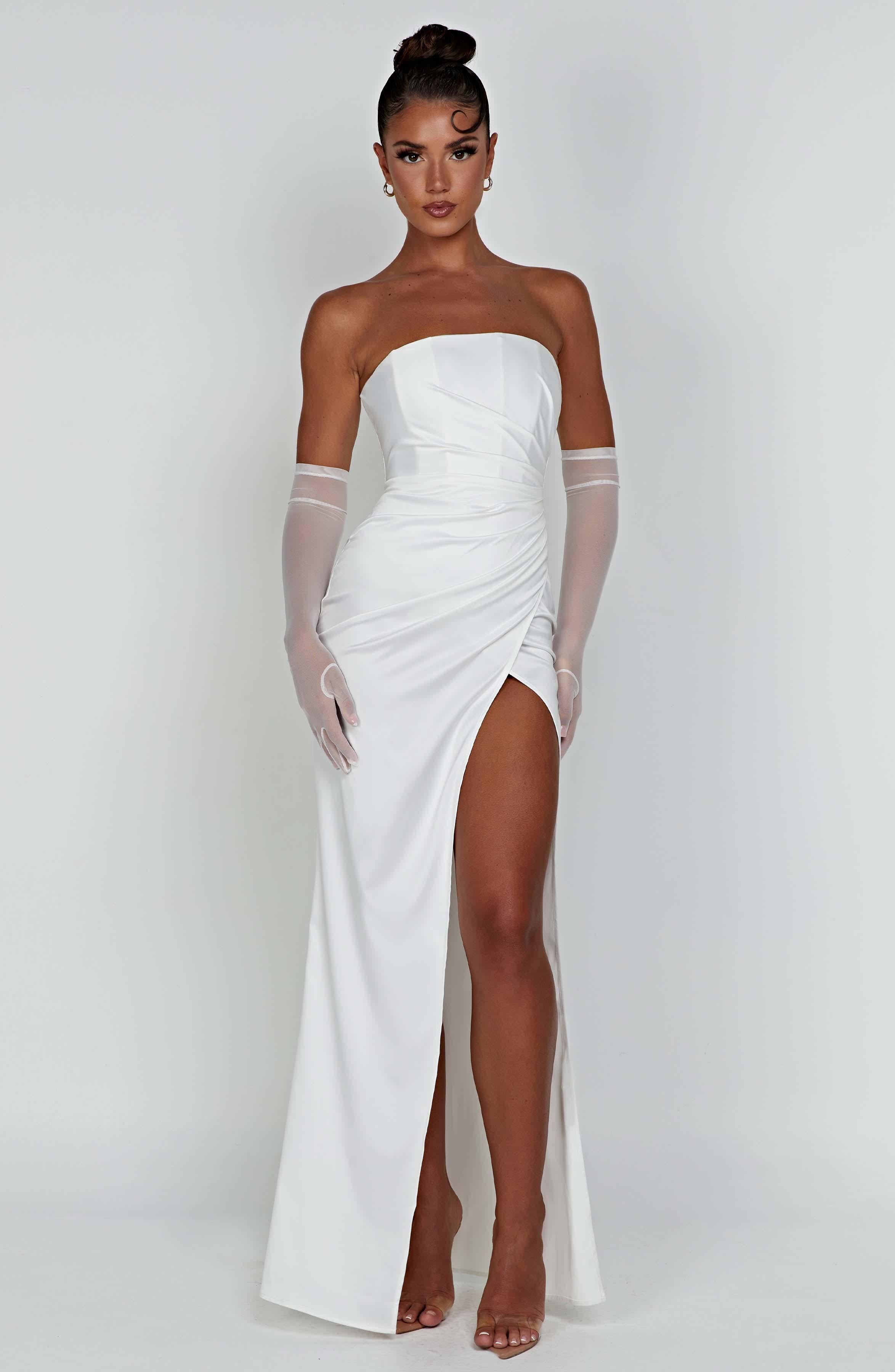 Safiya Maxi Dress - Ivory Product Image