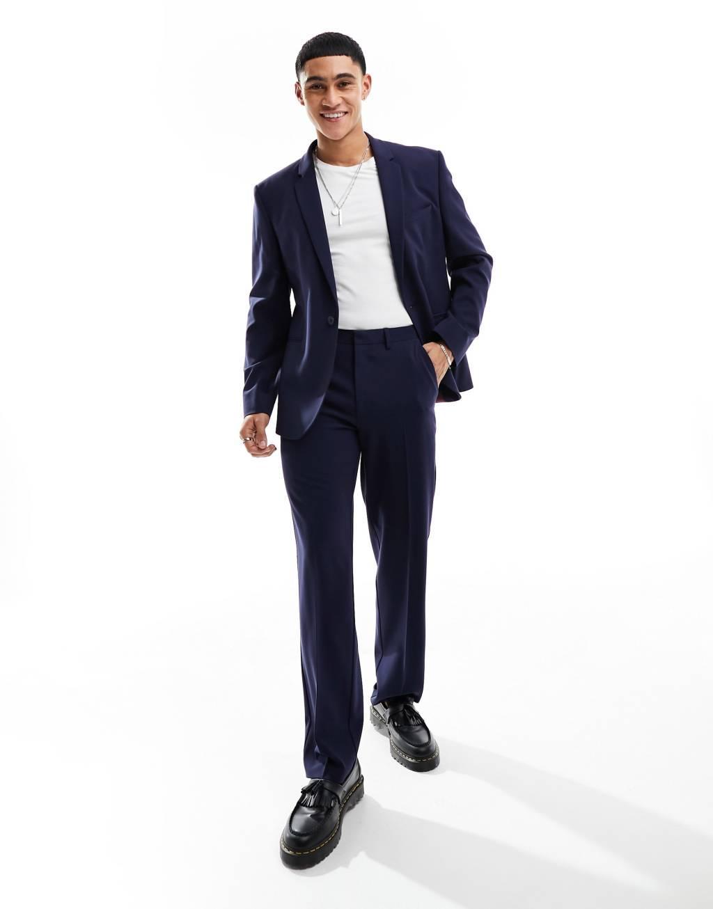 ASOS DESIGN straight suit pants Product Image