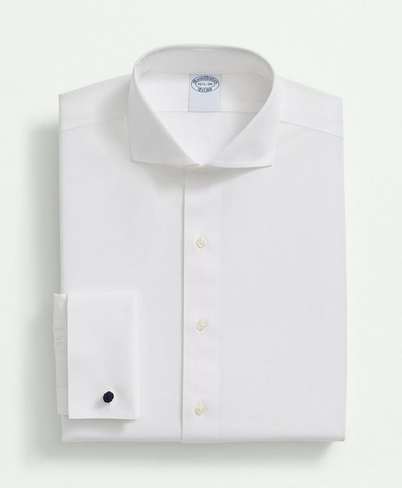 Stretch Supima® Cotton Broadcloth Londoner Collar, Dress Shirt Product Image