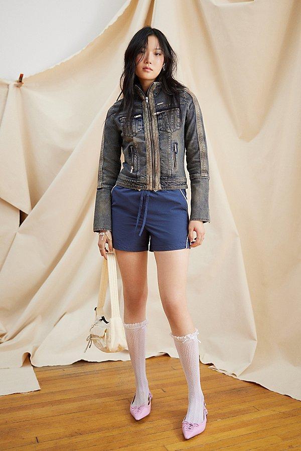 BDG Jess Nylon Track Short Womens at Urban Outfitters Product Image